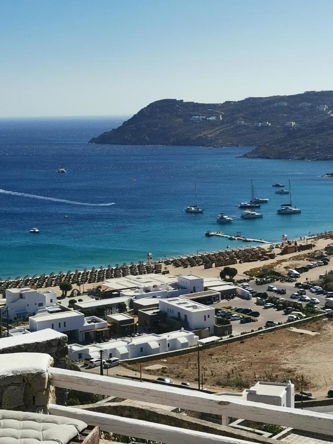 Villa Viktoria In Elia Beach, Mykonos Mykonos Town Buitenkant foto