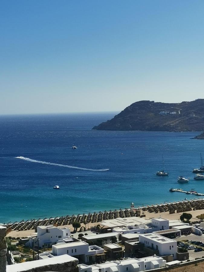 Villa Viktoria In Elia Beach, Mykonos Mykonos Town Buitenkant foto